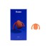 DAME - Eva  Couples Vibrator - Papaya