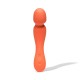 DAME - Min Mini Wand Vibrator - Papaya DAME - Min Mini Wand Vibrator - Papaya