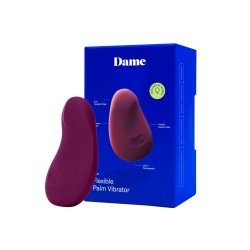 DAME - Pom  Flexible Vibrator - Plum
