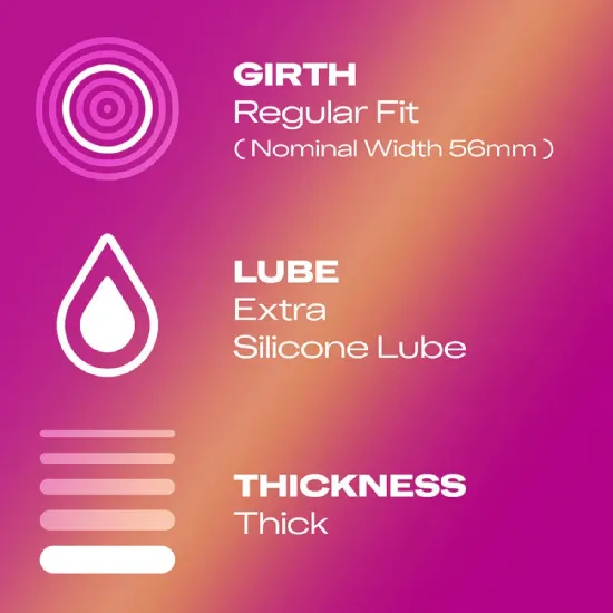 Durex Pleasure Me 12's Durex Pleasure Me 12's