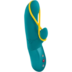 Fun Factory - Amorino - Rabbit Vibrator - Aquamarine FF - Rechargeable Battery Fun Factory - Amorino - Rabbit Vibrator - Aquamarine FF - Rechargeable Battery