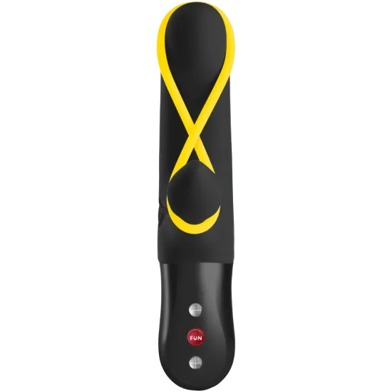 Fun Factory - Amorino - Rabbit Vibrator - Black - Rechargeable Battery Fun Factory - Amorino - Rabbit Vibrator - Black - Rechargeable Battery