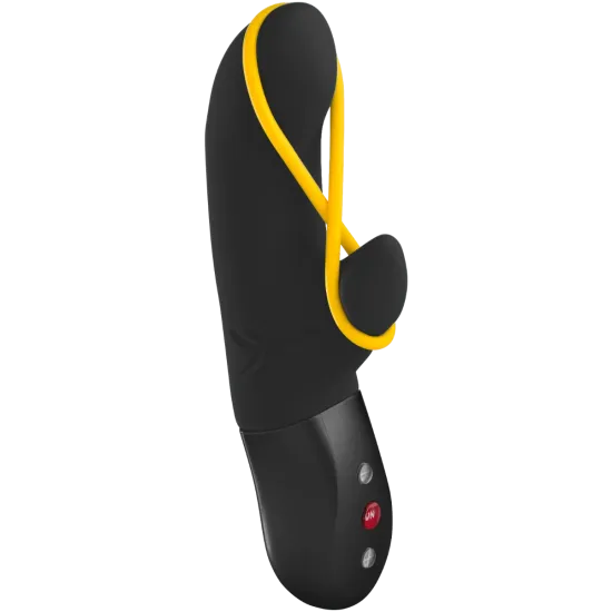 Fun Factory - Amorino - Rabbit Vibrator - Black - Rechargeable Battery Fun Factory - Amorino - Rabbit Vibrator - Black - Rechargeable Battery