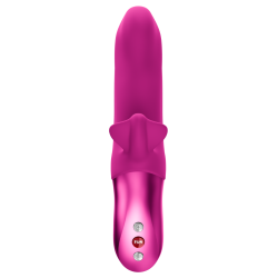 Fun Factory - Bi Stronic Fusion - Thrusting Rabbit Pulsator - Magenta - Rechargeable  Battery