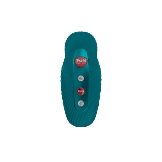 Fun Factory - Laya III - Lay-On Vibrator - Bottle Green - Rechargeable  Battery