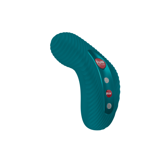 Fun Factory - Laya III - Lay-On Vibrator - Bottle Green - Rechargeable  Battery