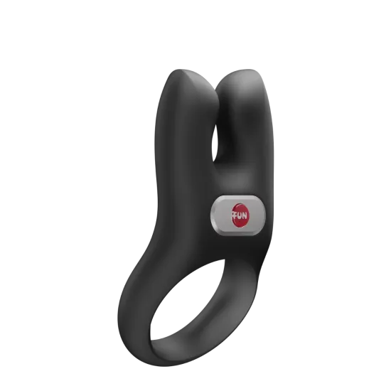 Fun Factory - Nos - Vibrating Cock Ring - Black - Rechargeable Battery Fun Factory - Nos - Vibrating Cock Ring - Black - Rechargeable Battery