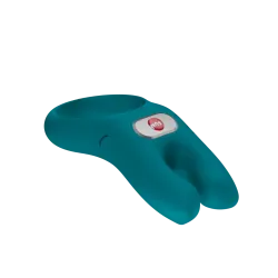 Fun Factory - Nos - Vibrating Cock Ring - Bottle Green - Rechargeable  Battery