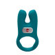 Fun Factory - Nos - Vibrating Cock Ring - Bottle Green - Rechargeable  Battery