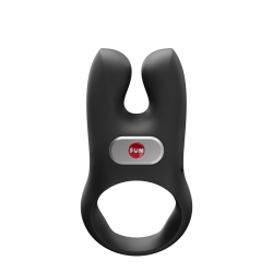 Fun Factory - Nos XL - Vibrating Cock Ring - Black - Rechargeable  Battery