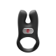 Fun Factory - Nos XL - Vibrating Cock Ring - Black - Rechargeable  Battery