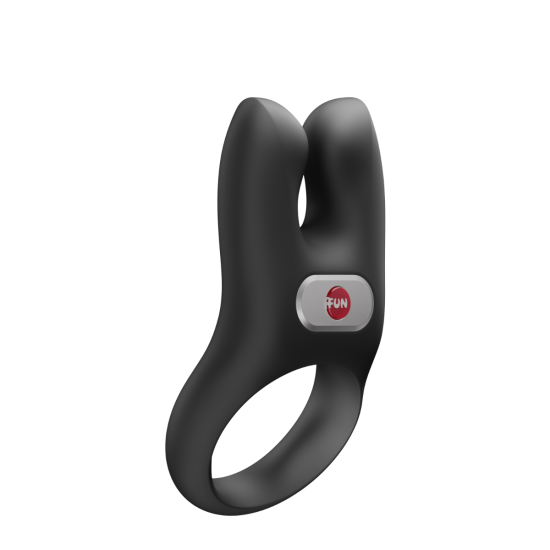Fun Factory - Nos XL - Vibrating Cock Ring - Black - Rechargeable  Battery