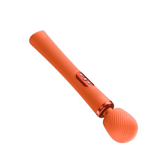 Fun Factory - Vim - Wand Vibrator - Orange FF - Rechargeable  Battery
