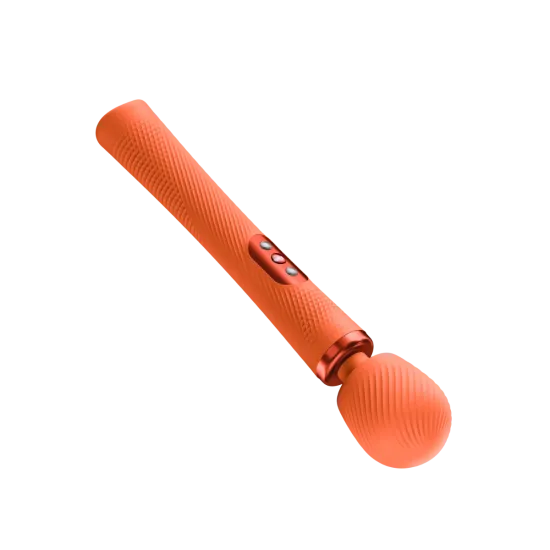 Fun Factory - Vim - Wand Vibrator - Orange FF - Rechargeable Battery Fun Factory - Vim - Wand Vibrator - Orange FF - Rechargeable Battery