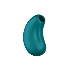 Fun Factory - Cherie - Double Air Pulse Vibrator - Bottle Green - Rechargeable  Battery