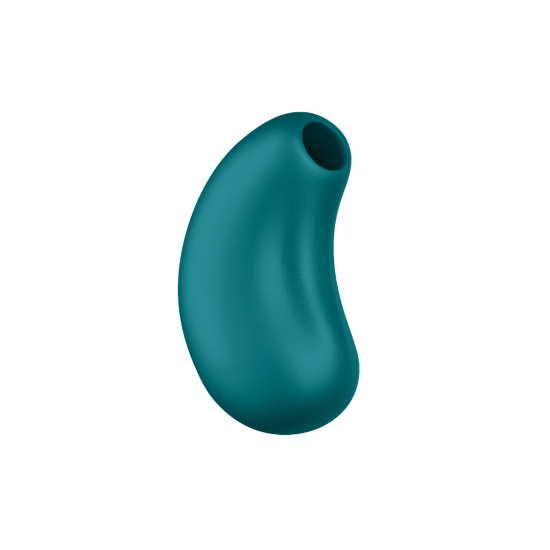 Fun Factory - Cherie - Double Air Pulse Vibrator - Bottle Green - Rechargeable Battery Fun Factory - Cherie - Double Air Pulse Vibrator - Bottle Green - Rechargeable Battery