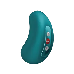 Fun Factory - Cherie - Double Air Pulse Vibrator - Bottle Green - Rechargeable Battery Fun Factory - Cherie - Double Air Pulse Vibrator - Bottle Green - Rechargeable Battery