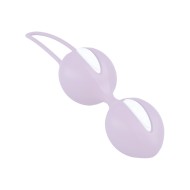 Fun Factory Smartballs Duo - White/Pastel lilac Fun Factory Smartballs Duo - White/Pastel lilac
