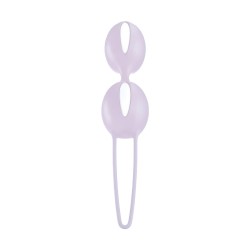 Fun Factory Smartballs Duo - White/Pastel lilac