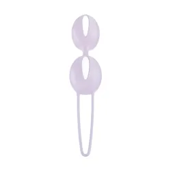 Fun Factory Smartballs Duo - White/Pastel lilac Fun Factory Smartballs Duo - White/Pastel lilac