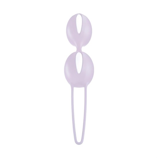 Fun Factory Smartballs Duo - White/Pastel lilac