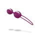 Fun Factory Smartballs Duo - White/Grape - Kegel Ball