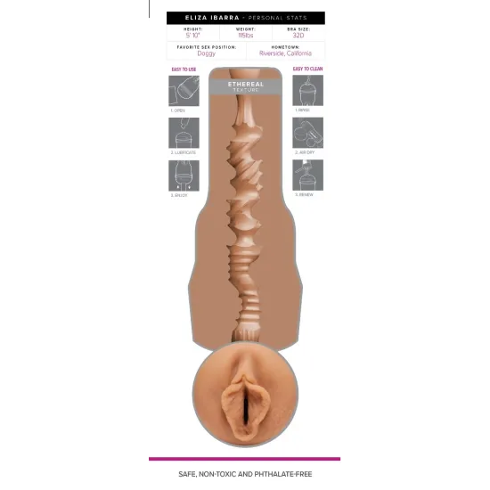 Fleshlight Girls - Eliza Ibarra Ethereal Fleshlight Girls - Eliza Ibarra Ethereal