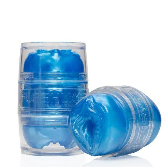 Fleshlight Quickshot - Alien Blue Metallic Lady/Butt Fleshlight Quickshot - Alien Blue Metallic Lady/Butt