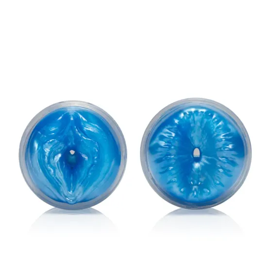 Fleshlight Quickshot - Alien Blue Metallic Lady/Butt Fleshlight Quickshot - Alien Blue Metallic Lady/Butt