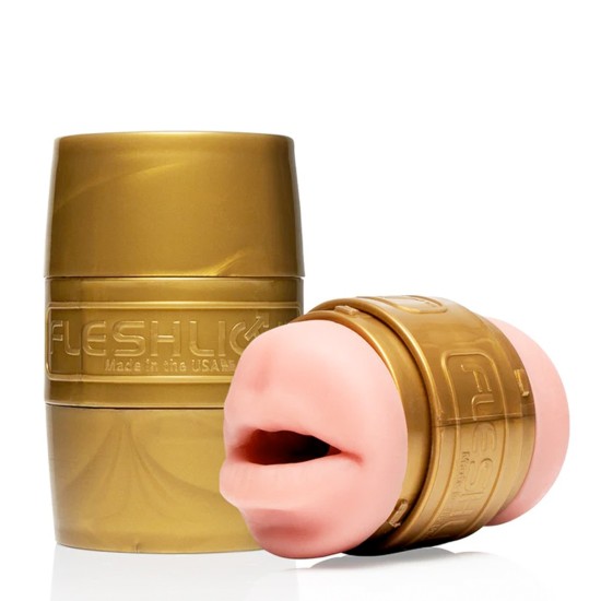 Fleshlight Quickshot - Lady Butt / Mouth Stamina Training Unit Fleshlight Quickshot - Lady Butt / Mouth Stamina Training Unit