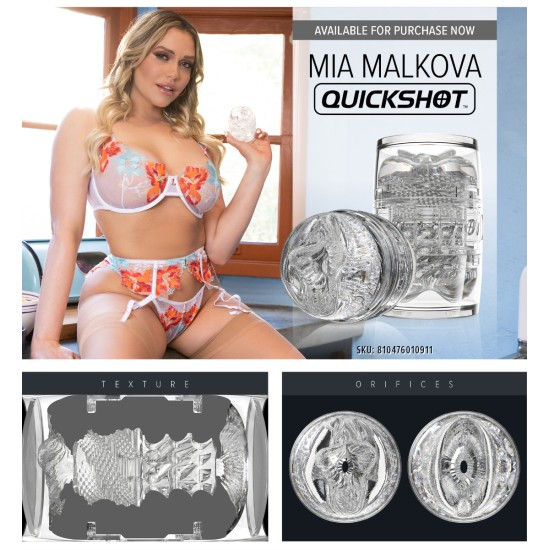 Fleshlight Quickshot - Mia Malkova Fleshlight Quickshot - Mia Malkova
