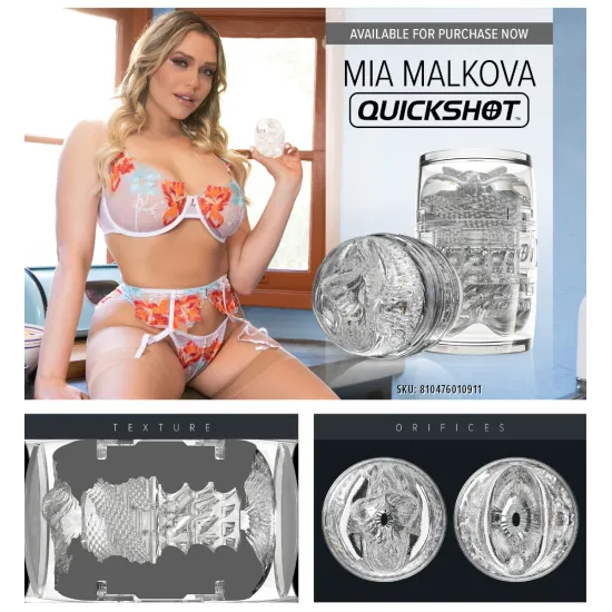 Fleshlight Quickshot - Mia Malkova Fleshlight Quickshot - Mia Malkova