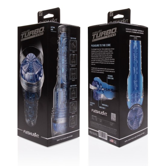 Fleshlight Turbo Core - Blue Fleshlight Turbo Core - Blue