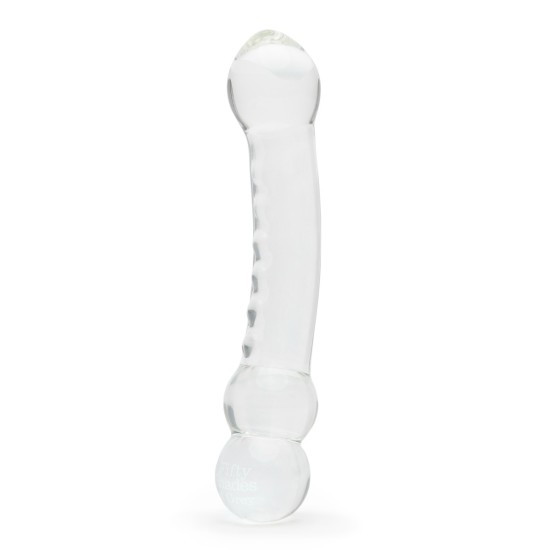 Fifty Shades of Grey Drive Me Crazy Glass Massage Wand Fifty Shades of Grey Drive Me Crazy Glass Massage Wand