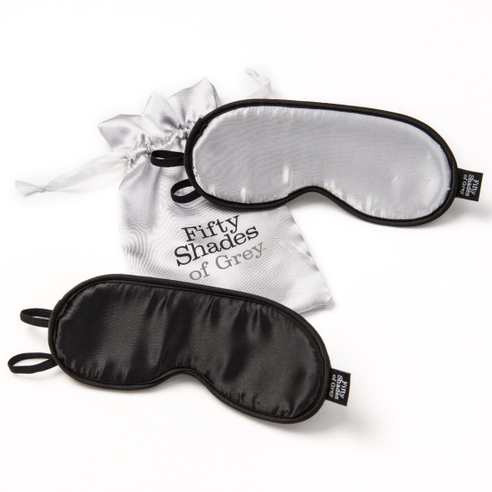 Fifty Shades of Grey No Peeking Soft Twin Blindfold Set Fifty Shades of Grey No Peeking Soft Twin Blindfold Set