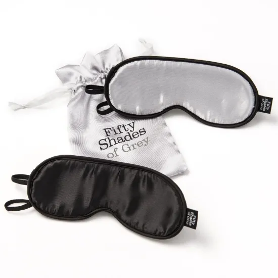 Fifty Shades of Grey No Peeking Soft Twin Blindfold Set Fifty Shades of Grey No Peeking Soft Twin Blindfold Set