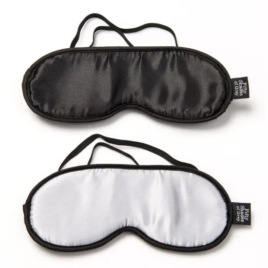Fifty Shades of Grey No Peeking Soft Twin Blindfold Set Fifty Shades of Grey No Peeking Soft Twin Blindfold Set