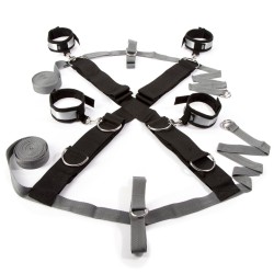Fifty Shades of Grey Keep Still Over the Bed Cross Restraint Silver Fifty Shades of Grey Keep Still Over the Bed Cross Restraint Silver