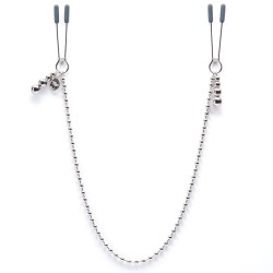 Fifty Shades Darker At My Mercy Beaded Chain Nipple Clamps Fifty Shades Darker At My Mercy Beaded Chain Nipple Clamps