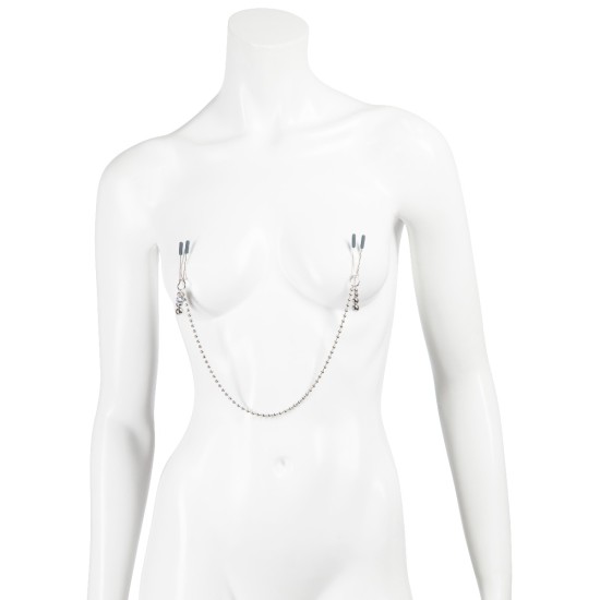 Fifty Shades Darker At My Mercy Beaded Chain Nipple Clamps Fifty Shades Darker At My Mercy Beaded Chain Nipple Clamps