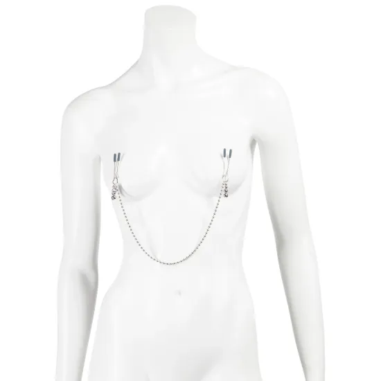 Fifty Shades Darker At My Mercy Beaded Chain Nipple Clamps