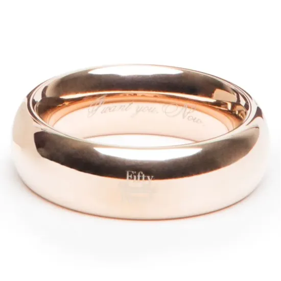 Fifty Shades Freed I Want You. Now. Steel Love Ring Fifty Shades Freed I Want You. Now. Steel Love Ring