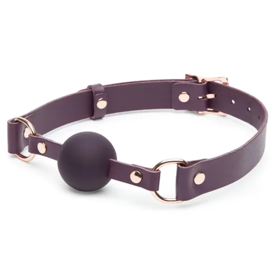 Fifty Shades Freed Cherished Collection Leather Ball Gag Fifty Shades Freed Cherished Collection Leather Ball Gag