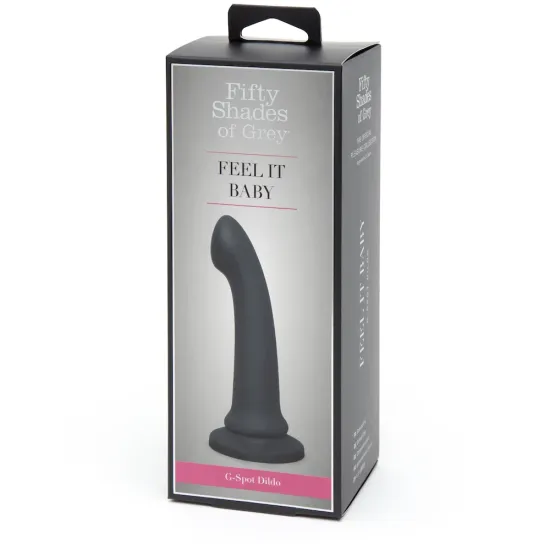 Fifty Shades of Grey Feel it Baby 7 Inch Silicone G-Spot Dildo Fifty Shades of Grey Feel it Baby 7 Inch Silicone G-Spot Dildo