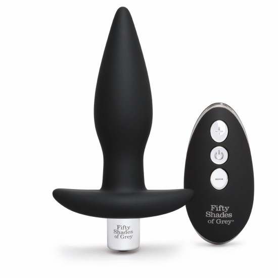 Fifty Shades of Grey Relentless Vibrations Remote Control Butt Plug Fifty Shades of Grey Relentless Vibrations Remote Control Butt Plug