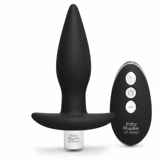 Fifty Shades of Grey Relentless Vibrations Remote Control Butt Plug Fifty Shades of Grey Relentless Vibrations Remote Control Butt Plug
