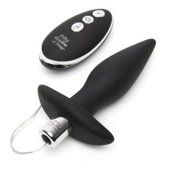 Fifty Shades of Grey Relentless Vibrations Remote Control Butt Plug Fifty Shades of Grey Relentless Vibrations Remote Control Butt Plug