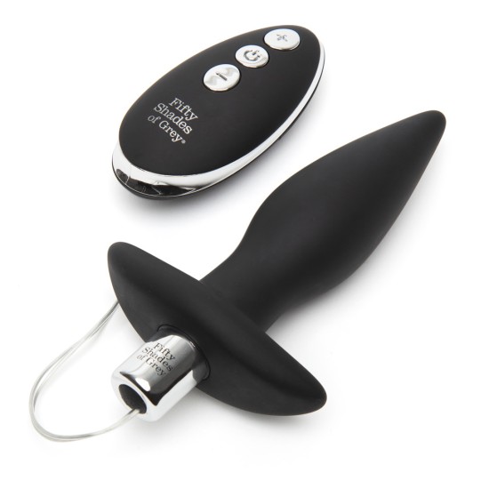Fifty Shades of Grey Relentless Vibrations Remote Control Butt Plug Fifty Shades of Grey Relentless Vibrations Remote Control Butt Plug