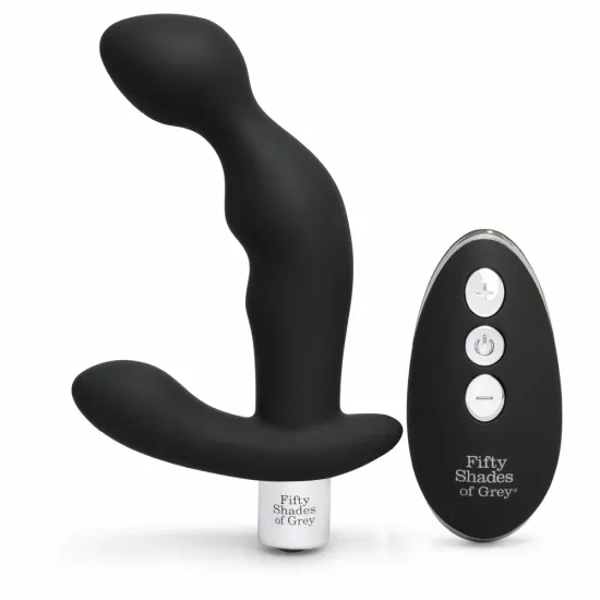 Fifty Shades of Grey Relentless Vibrations Remote Control Prostate Vibe Fifty Shades of Grey Relentless Vibrations Remote Control Prostate Vibe