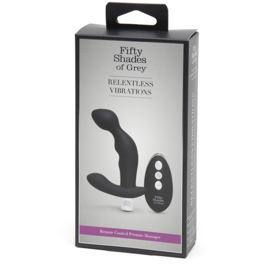 Fifty Shades of Grey Relentless Vibrations Remote Control Prostate Vibe Fifty Shades of Grey Relentless Vibrations Remote Control Prostate Vibe